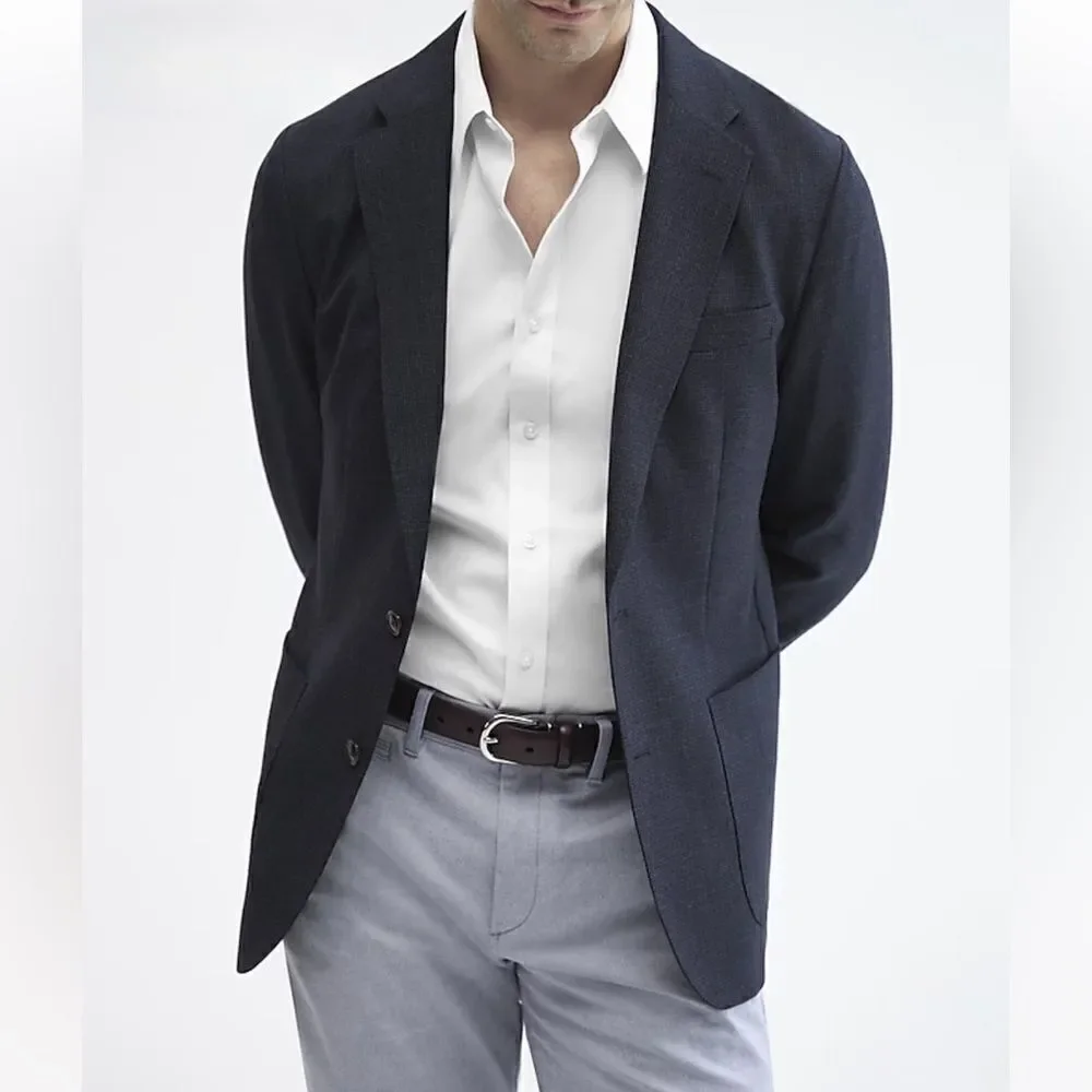 NWT J CREW Bowery performance stretch dress shirt with spread collar in white